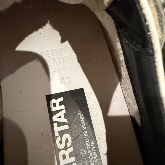 GOLDEN GOOSE Men's Super Star Low Top Sneakers - Picture 7 of 10